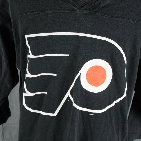 Philadelphia Flyers Shrit (VTG) - 3/4 Sleeve with Team Logo - Men's Extra-Large - Picture 2 of 8